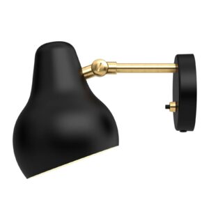 Svítidlo Louis Poulsen černá/mosaz hliník/mosaz