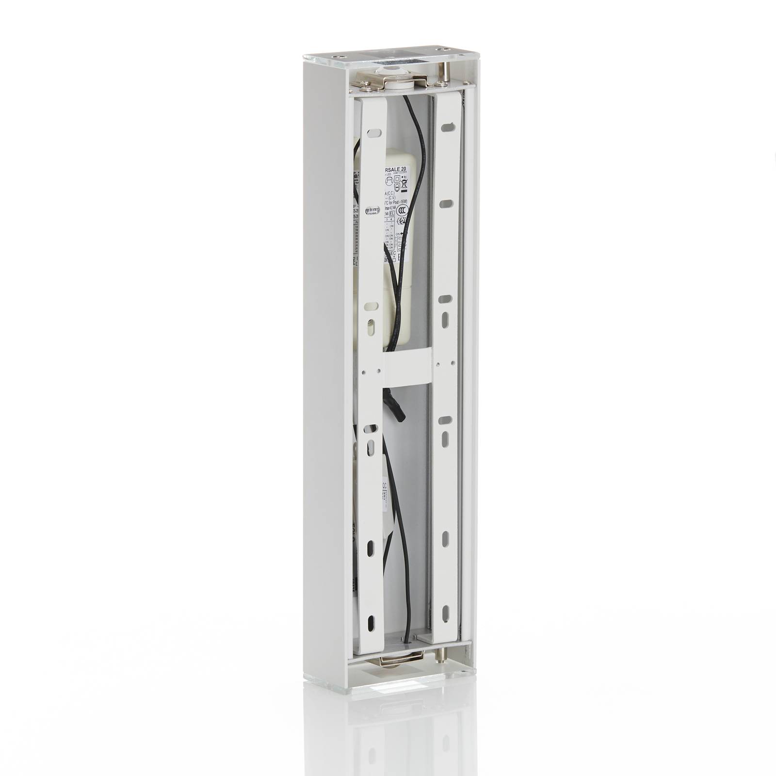 Lucande Anita LED nástěnné světlo bílá výška 36cm, Obývací pokoj / jídelna, ocel, 6.2W, L: 9 cm, K: 36cm - Image 3