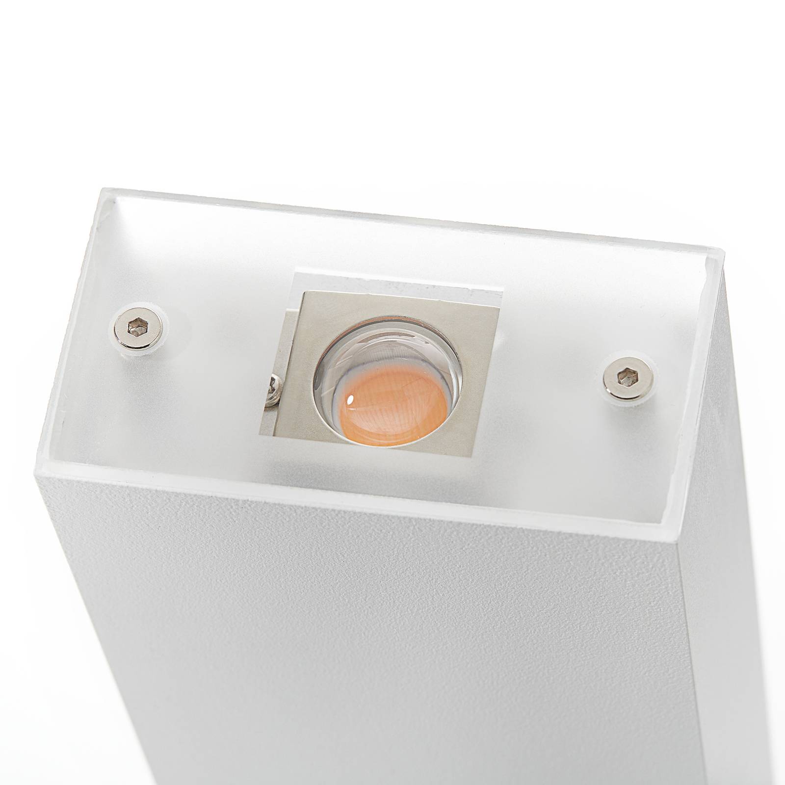 Lucande Anita LED nástěnné světlo bílá výška 36cm, Obývací pokoj / jídelna, ocel, 6.2W, L: 9 cm, K: 36cm - Image 4