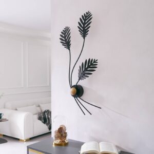 Svítidlo Lucande černá/zlatá železo