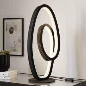 Svítidlo Lucande antracit/bílá Železo/hliník/silikon