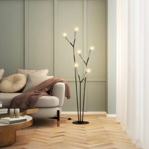 Svítidlo Lucande černá/nikl kov