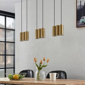 Svítidlo Lucande mosaz ocel