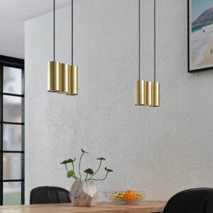 Svítidlo Lucande mosaz ocel