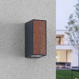 Svítidlo Lucande dřevo hliníkový tlakový odlitek/sklo