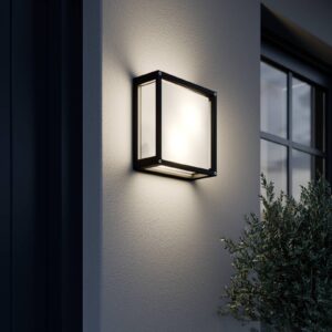 Svítidlo Lucande tmavě šedá/bílá sklo/hliníkový odlitek