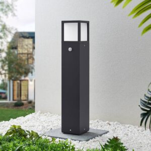 Svítidlo Lucande tmavě šedý hliníkový tlakový odlitek/polykarbonát