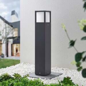 Svítidlo Lucande tmavě šedá hliníkový odlitek/polykarbonát