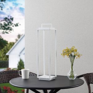 Svítidlo Lucande bílé hliníkový odlitek