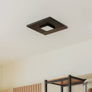 Svítidlo Lucande černý/grafit železo/hliník