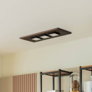 Svítidlo Lucande černý/grafit železo/hliník