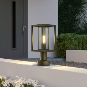 Svítidlo Lucande grafitově šedá (RAL 840-M) hliník/sklo