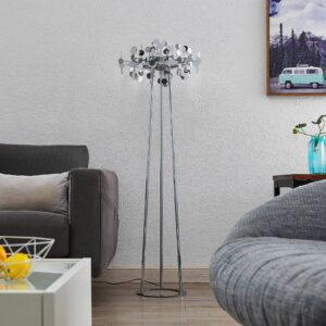 Svítidlo Lucande chrom železo/hliník/plast