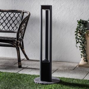 Svítidlo Lucande antracit hliník/polykarbonát