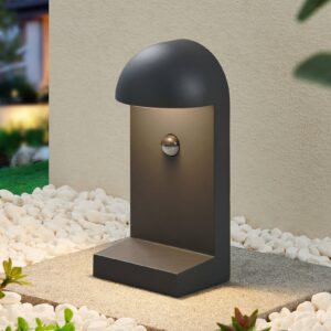 Svítidlo Lucande tmavě šedý hliníkový tlakový odlitek/polykarbonát