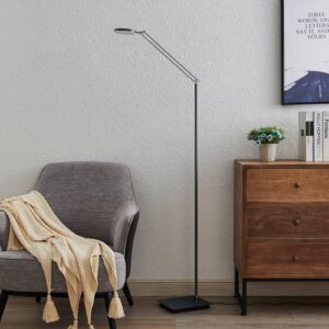 Svítidlo Lucande antracit/chrom nerez/hliník/železo