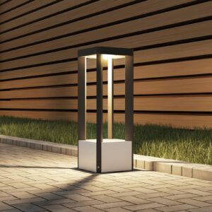 Svítidlo Lucande tmavě šedá (RAL 840-M) hliník/plast