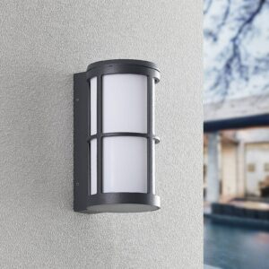 Svítidlo Lucande tmavě šedá hliníkový odlitek/plast