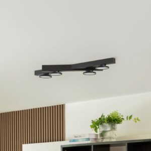 Svítidlo Lucande černá železo