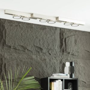 Svítidlo Lucande černá železo/hliník