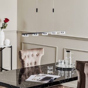 Svítidlo Lucande antracit/hliník hliník/plast