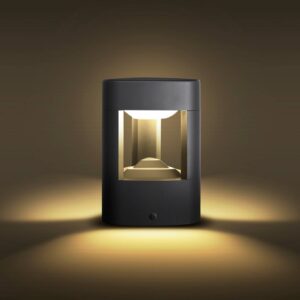 Svítidlo Lucande tmavě šedý hliník/polykarbonát