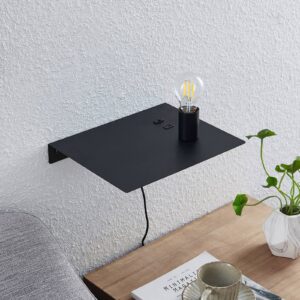 Svítidlo Lucande černý ocel