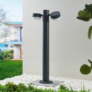 Svítidlo Lucande tmavě šedý hliníkový tlakový odlitek