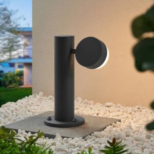 Svítidlo Lucande tmavě šedý hliníkový tlakový odlitek