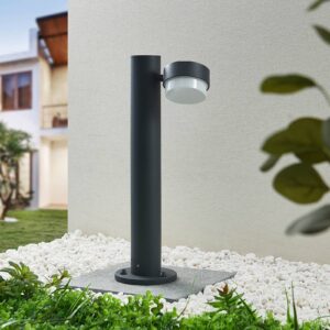 Svítidlo Lucande tmavě šedý hliníkový tlakový odlitek