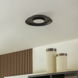 Svítidlo Lucande černá železo