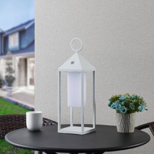 Svítidlo Lucande bílé hliníkový odlitek