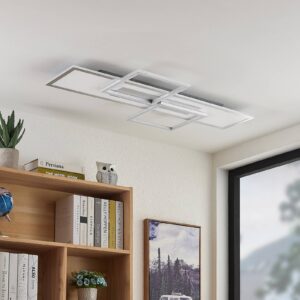 Svítidlo Lucande bílá hliník/železo/plast