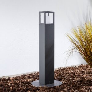 Svítidlo Lucande černá/bílá hliník/akryl