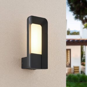 Svítidlo Lucande antracitová/bílá hliník/polykarbonát