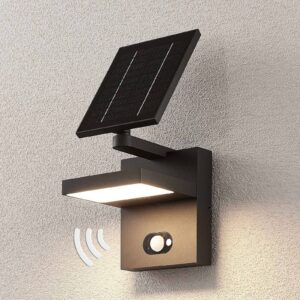 Svítidlo Lucande grafitově šedá (RAL 840-M)/bílá hliník/plast