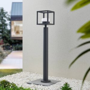 Svítidlo Lucande tmavě šedá (RAL 840-M) hliník/plast