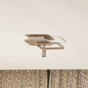 Svítidlo Lucande nikl kartáčovaný hliník/železo/akryl/silikon