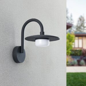 Svítidlo Lucande tmavě šedá (RAL 840-M) hliník/plast