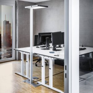 Svítidlo Luctra stříbrná hliník/ocel/plast