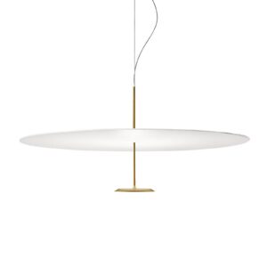 Svítidlo Lumina mosaz anodizovaná/bílá ocel