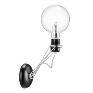 Svítidlo Lumina černá matná ocel/hliník