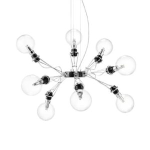 Svítidlo Lumina nikl kartáčovaný ocel/hliník