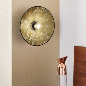 Svítidlo MARKET SET kumo khaki kov/textil