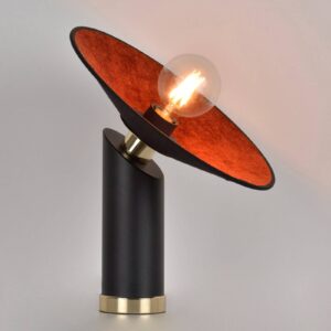 Svítidlo MARKET SET černá/mosaz/koňaková kov/bavlna/samet