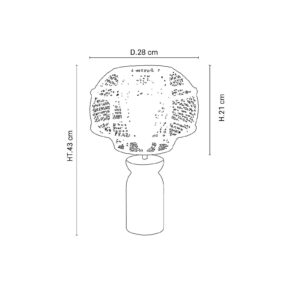 Svítidlo MARKET SET přírodní béžová/tmavé dřevo palmová vlákna (rafia)/dřevo/textil