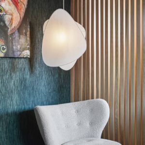 Svítidlo MARKET SET bílá kov/papír murano