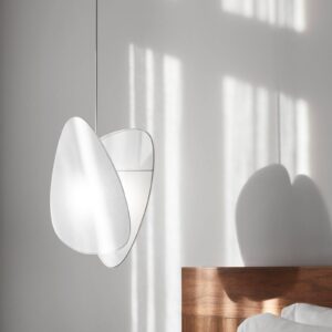 Svítidlo MARKET SET bílá kov/papír murano