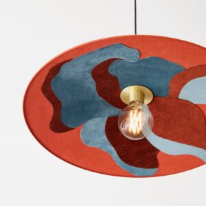 Svítidlo MARKET SET camella nostalgie kov/látka