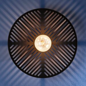 Svítidlo MARKET SET černá kov